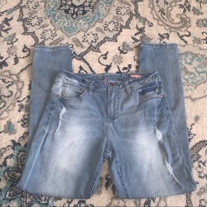 JAG Jeans Midrise Skinny light wash Sz 12
